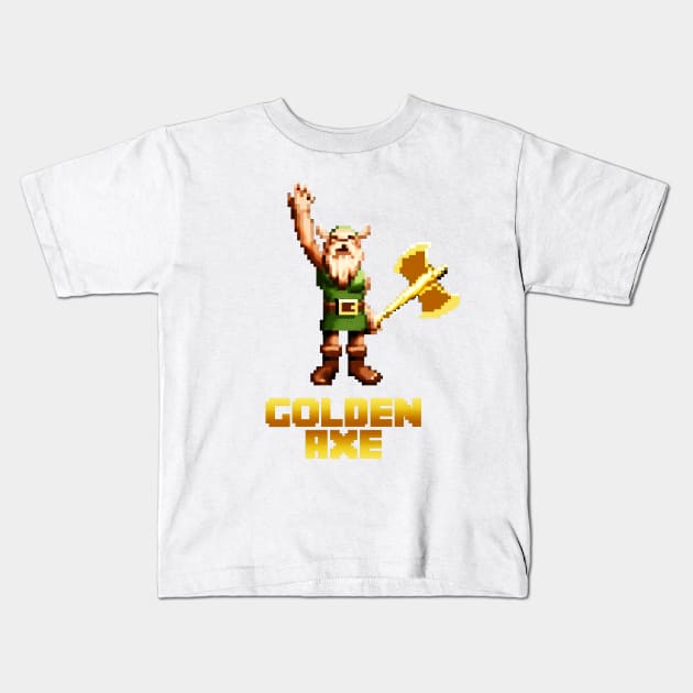 Golden Axe - Gilius Thunderhead Kids T-Shirt by C3D3sign